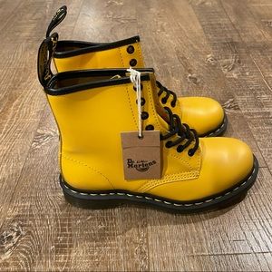 Yellow 1460 Smooth Dr. Martens